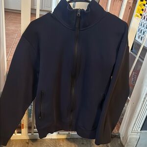 Uniqlo Navy Full-Zip Jacket